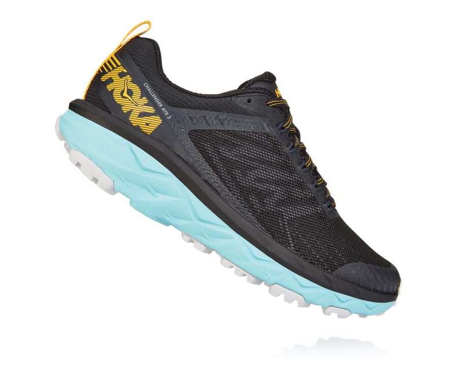 Hoka One One Trail Schoenen Dames - Challenger Atr 5 - Zwart - XH1345796